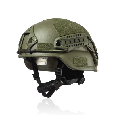 Кевларовий шолом Mich 2000 Olive. Рівень захисту NIJ IIIA. Система кріплення Ops Core