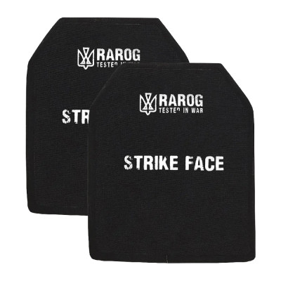 Сталеві бронеплити 4 класу захисту Rarog, 25х30 см (комплект). Вага 3.6 кг