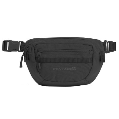 Сумка поясная Pentagon Tactical Modular Fanny Pack. Черный