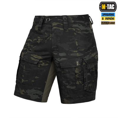 Шорти M-Tac Sturm Gen.II NYCO Extreme Мультикам Чорний, multicam Black — Камуфляж