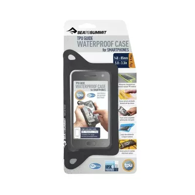 Гермочохол для телефону Sea to Summit TPU Guide W/P Case for Smartphones – Чорний