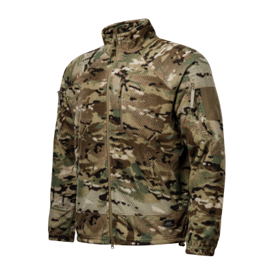 Куртка флісова Helikon-Tex Alpha Tactical. Мультикам