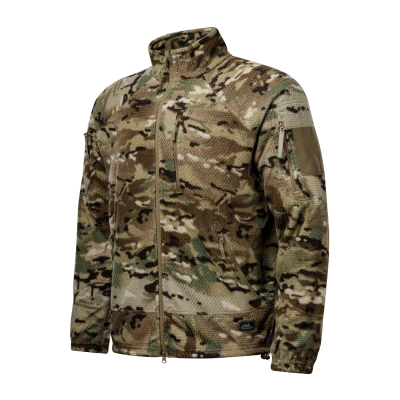 Куртка флисовая Helikon-Tex Alpha Tactical. Мультикам