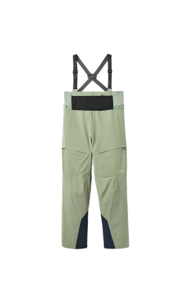 Брюки женские Rab Kinetic Alpine Stretch Bib Wmns, M Regular, Dark Fig Green