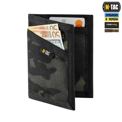 Portfel M-Tac Tactical Wallet Elite Multicam Czarny