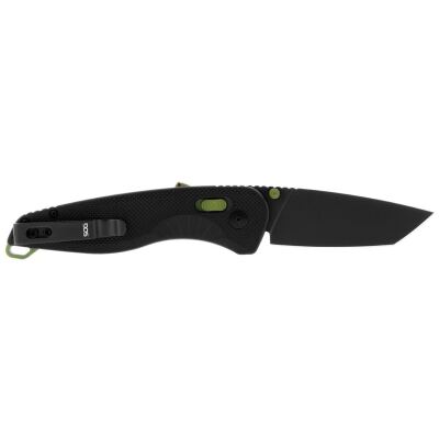 Розкладний ніж SOG Aegis AT, Black/Moss, Tanto/Black/Moss