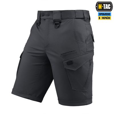 Шорти M-Tac Aggressor Gen.II Flex Темно, dark Grey, темно-сірий