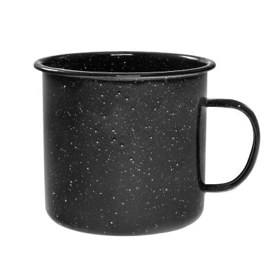 Кружка Sturm Mil-Tec® "Western Cup Enamelled" (680 ml) Black