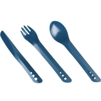 Вилка, ложка, чем Lifeventure Ellipse Cutlery, Navy Blue