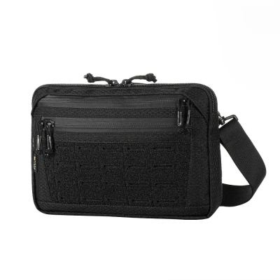 Сумка M-Tac Admin Bag Medium Elite з липучкою Hex. Чорний