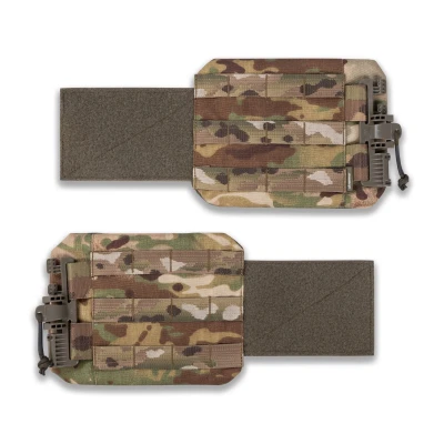 Боковые камербанды М с баллистическими пакетами 20х15 см 2-го класса защиты. Мультикам