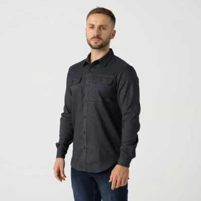 Сорочка Helikon-Tex Greyman Shirt - Polyester Nylon Blend. Old Black Denim