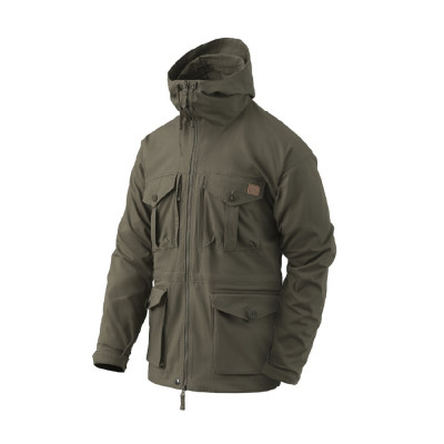Тактическая демисезонная куртка Helikon-Tex® SAS Smock Jacket, Taiga Green. Размер M