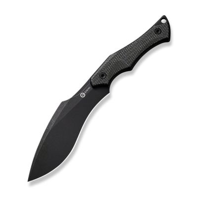 Ніж фіксований тактичний Civivi Vaquita II Чорний Nitro-V Micarta