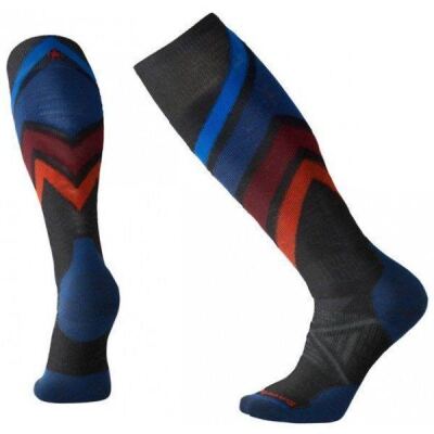 Шкарпетки чоловічі Smartwool PhD Ski Medium Pattern, Charcoal