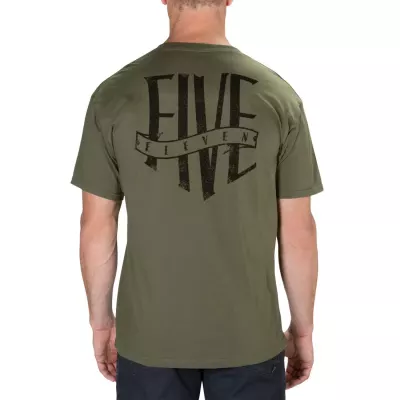 Футболка с рисунком "5.11 Tactical EMEA Insignia" Military Green