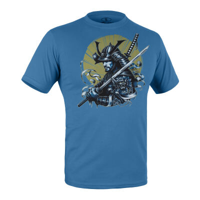 Футболка з малюнком "Samurai" Indigo