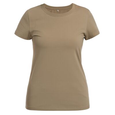 Футболка T-Shirt жіноча Helikon-Tex з органічної бавовни Slim, Хакі