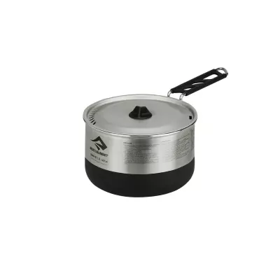 Кастрюля Sea to Summit Sigma Pot 1,2 л – Черная/Серебристая