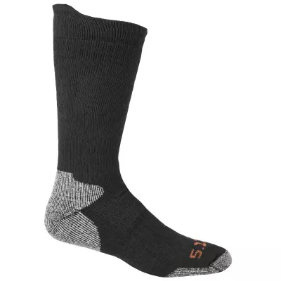 Носки тактические "5.11 Tactical Merino Wool Cold Weather Crew Sock" Black