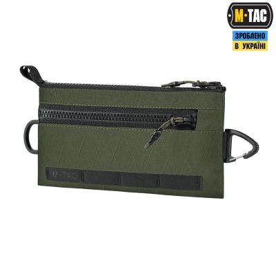 M-Tac portfel poziomy z karabinkiem X-Pac Elite oliwkowy (ciemny)