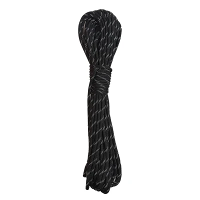 Паракорд A.T.A.K.A. Mil-Glow 550 Type III, 10 метров. Черный Reflective Паракорд A.T.A.K.A. Mil-Glow 550 Type III, 10 метров. Черный Reflective