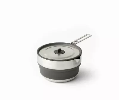 Складная кастрюля Sea to Summit Detour Collapsible Pouring Pot 1,8 л – Нержавеющая сталь