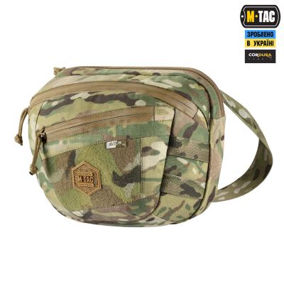 Сумка M-Tac Sphaera Hardsling Bag Large з липучкою Elite Мультикам