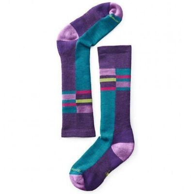 Носки детские Smartwool Wintersport Stripe, Mountain Purple
