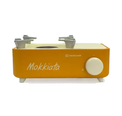 Портативна газова плитка Base Camp Camping Stove Mokkiata. Жовтий