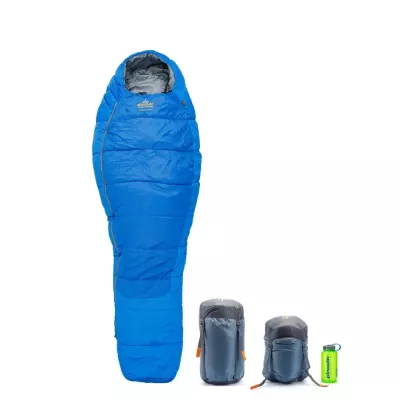 Спальний мішок Pinguin Comfort PFM (-1/-7°C) 185 см права блискавка – Синій