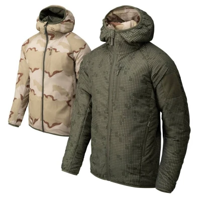 Двостороння куртка з капюшоном Helikon-Tex Wolfhound – Desert Night Camo/US Desert