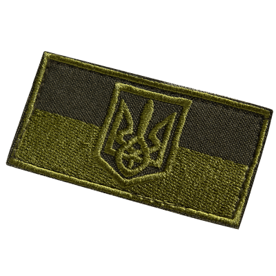 Патч/липучка Прапор України Олива