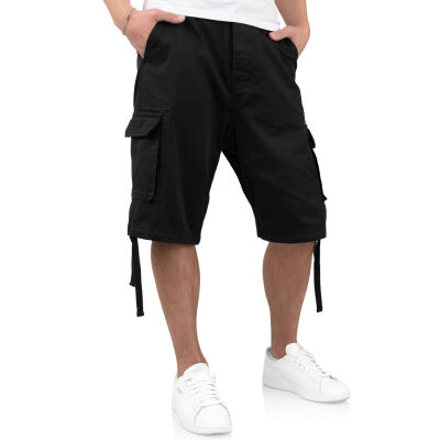 Шорти "SURPLUS VINTAGE SHORTS WASHED" Black