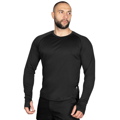 Лонгслів CoolPass Antistatic Black