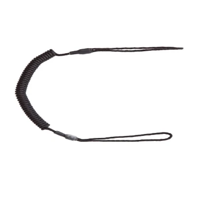 Шнур страховочный универсальный. Черный. Нагрузка до 50 кг. Шнур страховочный универсальный. Черный. Нагрузка до 50 кг.