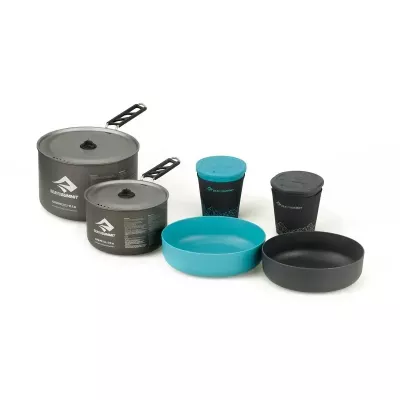 Набор посуды Alpha Cookset 2.2 Pacific / от Sea to Summit, .2 – Темно-серый