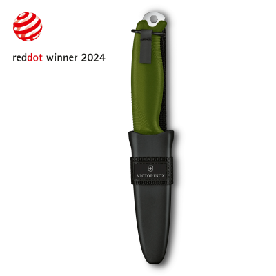 Ніж Victorinox Venture, олива, клинок 105 мм, сталь Sandvik 14C28N