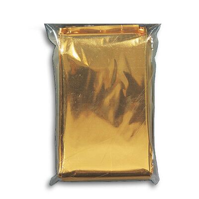 Термоковдра рятувальна Tatonka Rettungsdecke, Gold