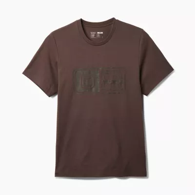 Футболка з малюнком "5.11 Tactical® PBG Badge" Red Dirt