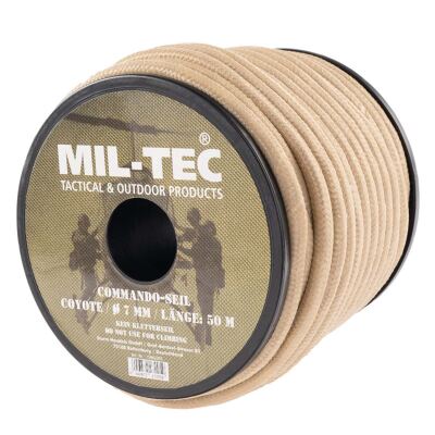 Веревка нейлоновая Sturm Mil-Tec "Commando Rope 50m" Coyote