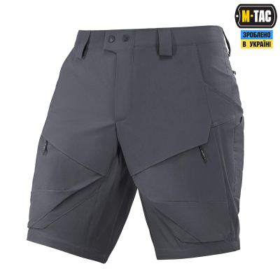 Шорти M-Tac Rubicon Flex Темно, dark Grey, темно-сірий