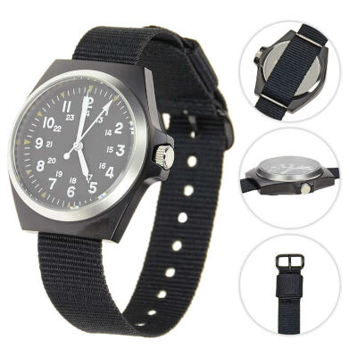 Годинник військовий "US STYLE" IP ARMY WATCH S/STEEL " Black