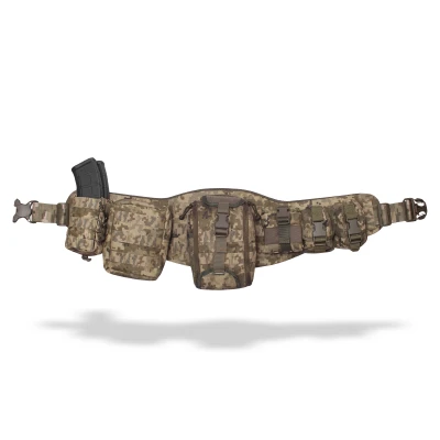 Комплект Modular Battle Belt S/M 2-го класу захисту. Тактичний пояс з обвісами. Піксель (мм-14)