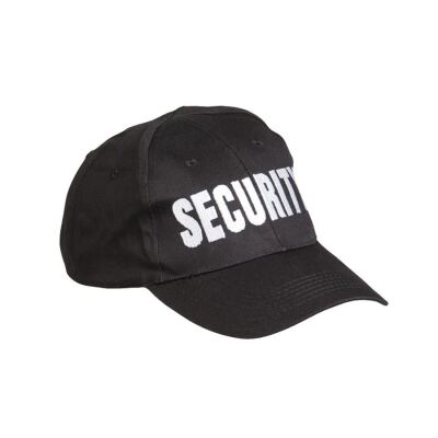 Бейсболка SECURITY Black