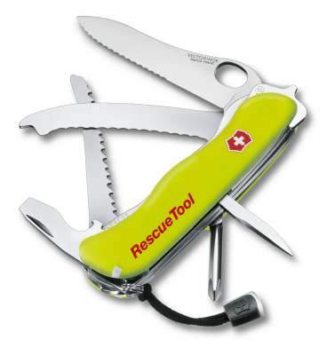 Ніж Victorinox Rescue Tool, Жовтий, розмір 113х31,5х18 мм (0.8623.MWN)