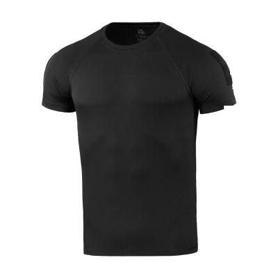 Футболка тактична M-Tac Summer Чорна потовідвідна реглан, black, чорний