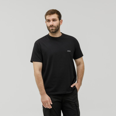 Футболка Basic Military T-shirt 2.0. Cotton and Elastane. Чорний