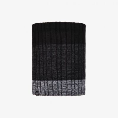 Шарф-труба Buff Knitted & Fleece Neckwarmer Igor, Black