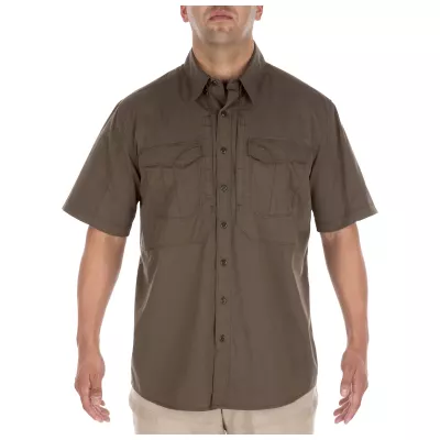 Сорочка тактична з коротким рукавом "5.11 Stryke ™ Shirt - Short Sleeve" Tundra